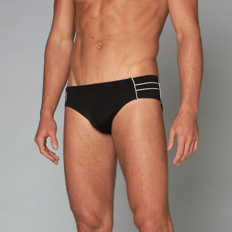 Palermo Swim Brief // Black (S)