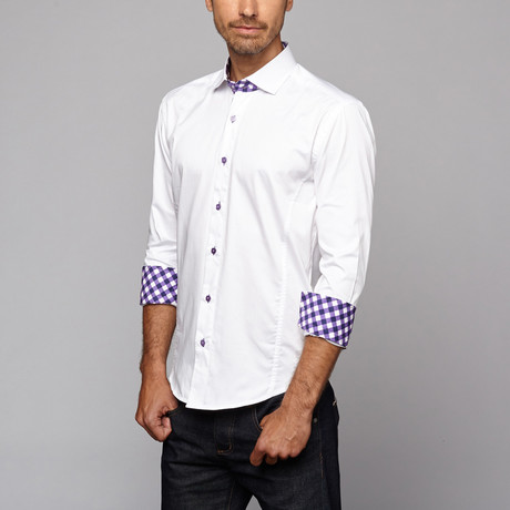 Button Up Shirt // White (S)