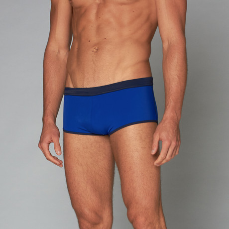 St. Martin Swim Trunk // Royal + Black (S)