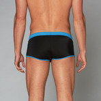 St. Martin Swim Trunk // Black + Royal (M)