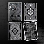 Black Book Manifesto // Playing Cards + Metal Seal