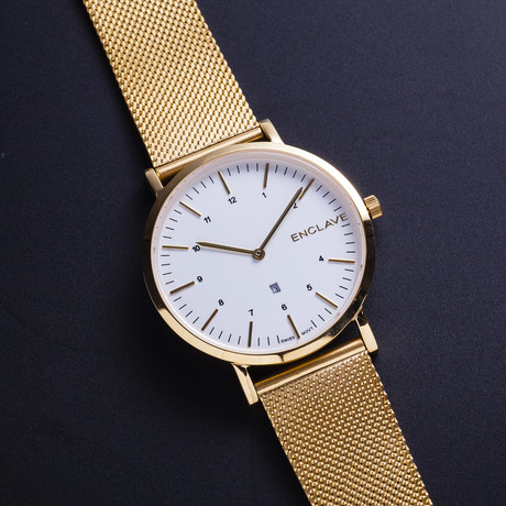 Grecco Quartz (Gold Mesh)