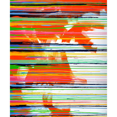 Running From Guns Print (12" x 16")