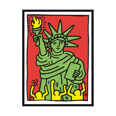 Statue of Liberty // 1986 (11.5"L x 8.5"W)