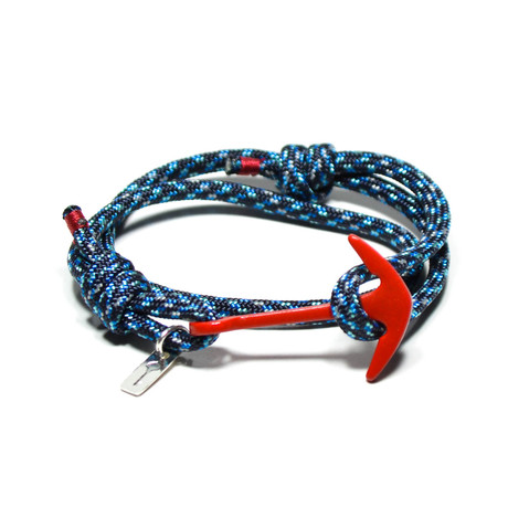 Red Anchor (Dark Blue Rope)