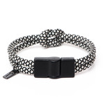 Gelli Black Magnetic Clip // Diamond Rope (Small)