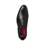 Versace 1969 Abbigliamento Sportivo // Henry Cap Toe Brogue // Black (Euro: 40)