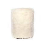 Lambswool Round Stool