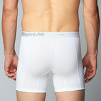 Frigo 2-Mesh Exclusive Underwear 6" // White (S (28"-31"))
