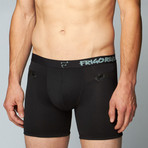 Frigo 2-Mesh Exclusive Underwear 6" // Black (XXL (41"-43"))