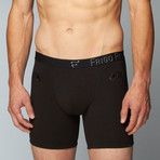 Frigo 3 Premium Boxer Brief 6" // Black (S (28"-31"))