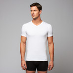 Frigo3 Premium V-Neck // White (S)