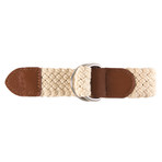 David Braided Belt // Cream (36)