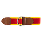 Eduardo Ribbon Belt // Red + Yellow (36)