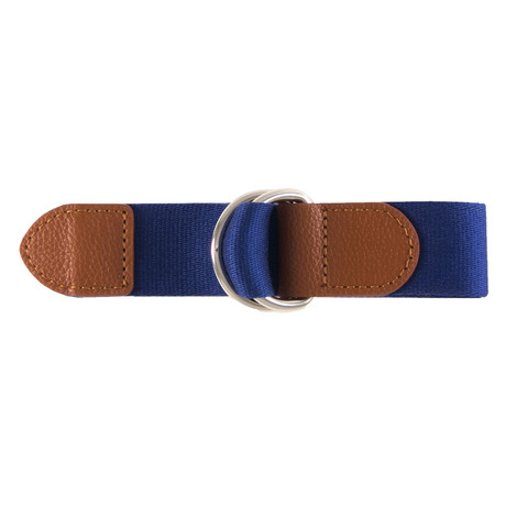 Scott Ribbon Belt // Navy (32)