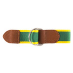 Renaldo Ribbon Belt // Green + Yellow (34)