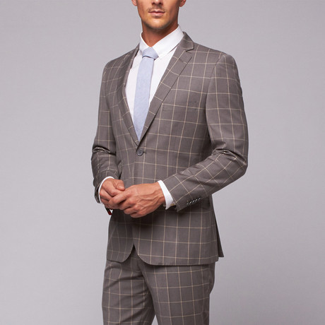 Classic Window Pane Suit // Grey (US: 36S)