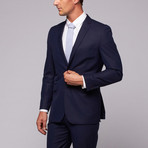 Microcheck Gingham Suit // Navy (US: 38S)