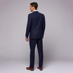 Microcheck Gingham Suit // Navy (US: 38S)