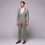 Classic Prince of Wales Plaid Suit // Grey (US: 36R)