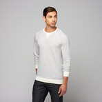 Reversible Crewneck Sweatshirt // Off-White (XL)