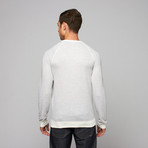 Reversible Crewneck Sweatshirt // Off-White (L)