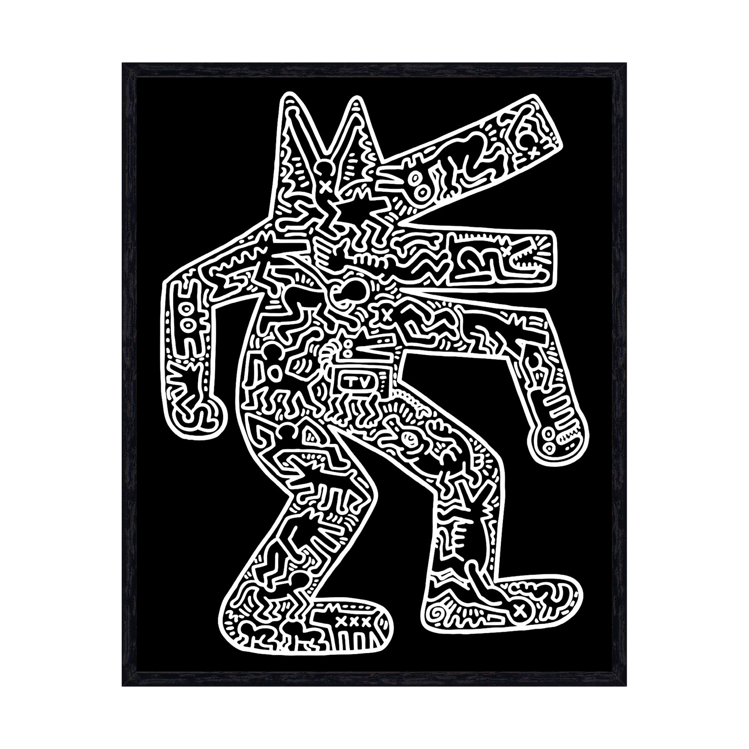 dancing dogs keith haring