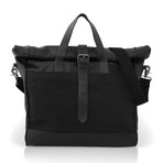 Rollup Laptop // Leather (Black)