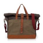 Rollup Laptop // Leather (Black)