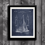 1920s Sail Boat Patent