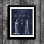 Minot's Ledge Lighthouse Blueprint