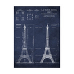 Eiffel Tower Blueprint