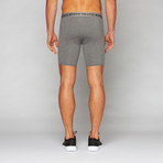 Patriot Compression Short // Heather Grey (XL)