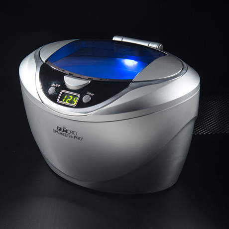 Sparkle Spa Pro Personal Ultrasonic Jewelry Cleaner (Slate)