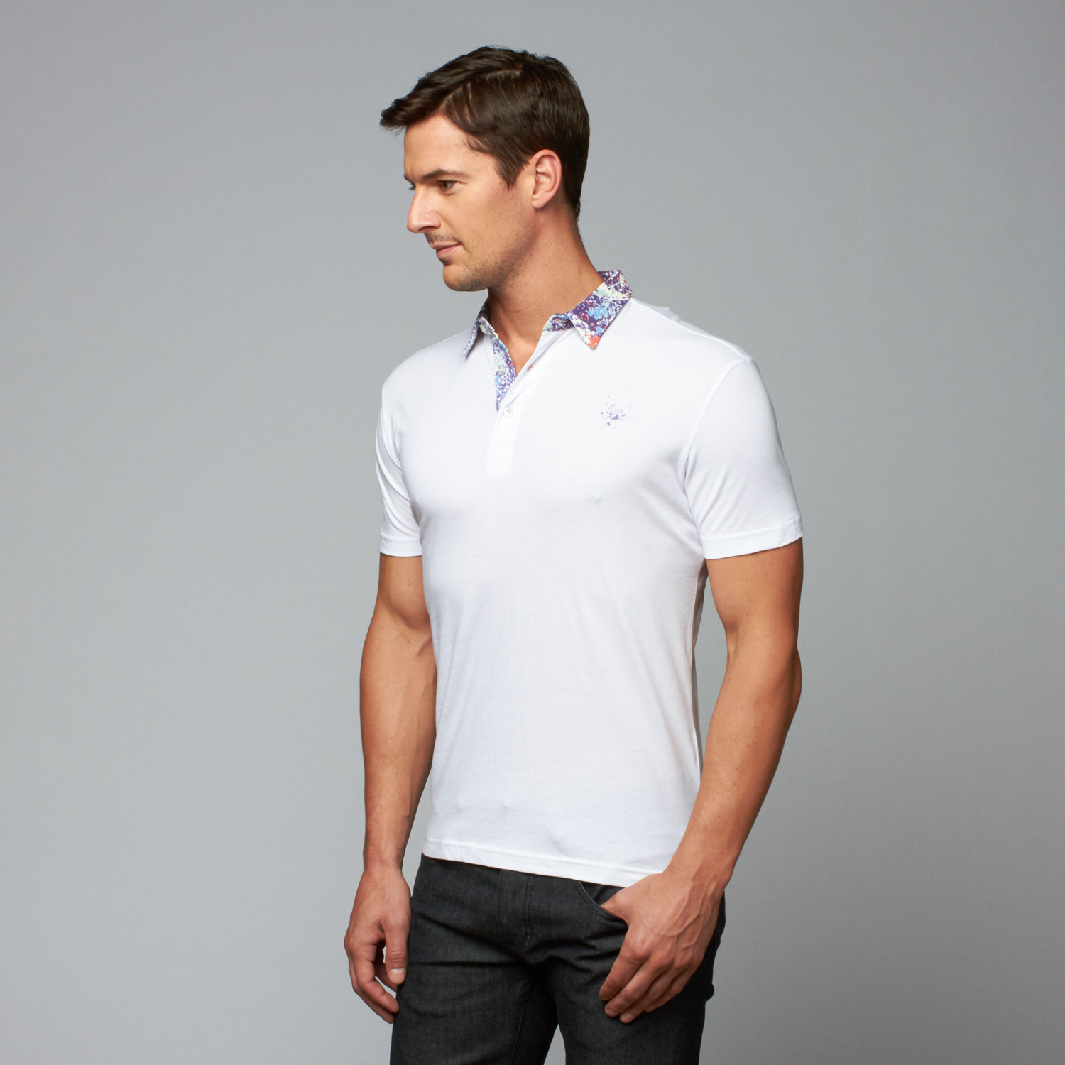 Drew’s Palette Polo // White (M) - 611 - Touch of Modern
