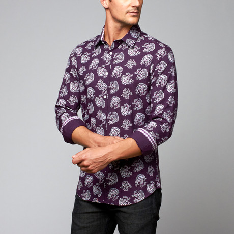 Purple Prince Button-Up // Purple (S)