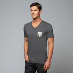 Regal V-Neck Tee // Grey (M)