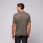 Martin Gordon // Linen Polo // Medium Grey (S)
