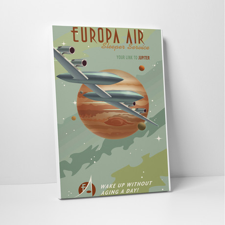 Steve Thomas // Europa Air (20"L x 16"H)