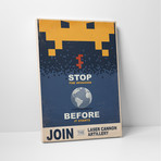 Steve Thomas // Stop The Invasion (20"L x 16"H)