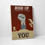 Steve Thomas // Rise Up (20"L x 16"H)