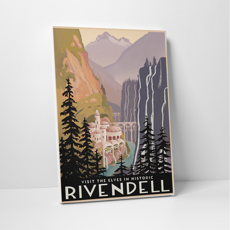 Steve Thomas // Visit Historic Rivendell (20"L x 16"H)