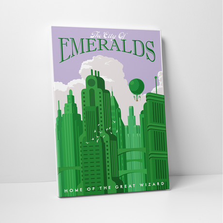 Steve Thomas // Emerald City Travel (20"L x 16"H)
