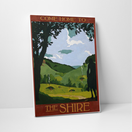 Steve Thomas // Come Home To The Shire (20"L x 16"H)