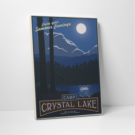 Steve Thomas // Camp Crystal Lake (20"L x 16"H)