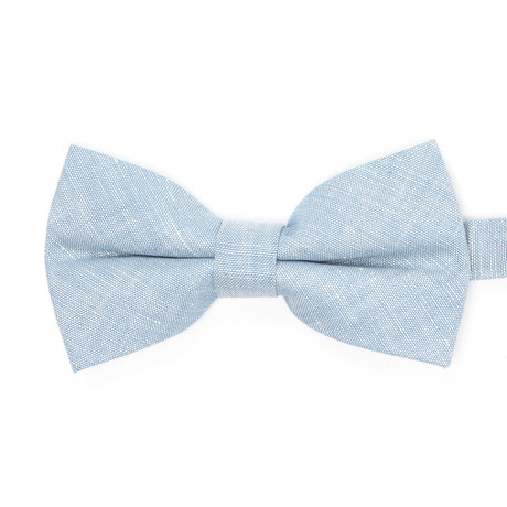 Bow Tie // Light Blue Chambray