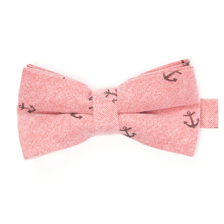 Bow Tie // Pink Anchor