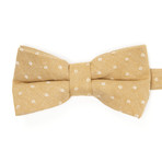 Bow Tie // Dark Beige Dot