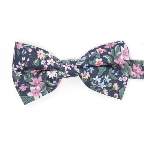 Bow Tie // Navy Multi Floral