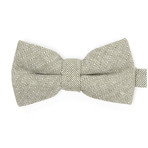 Bow Tie // Grey Herringbone